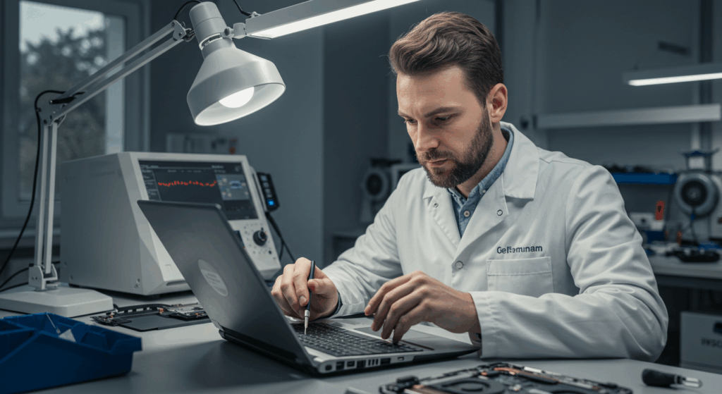 Laptop Reparatur mit modernen Techniken