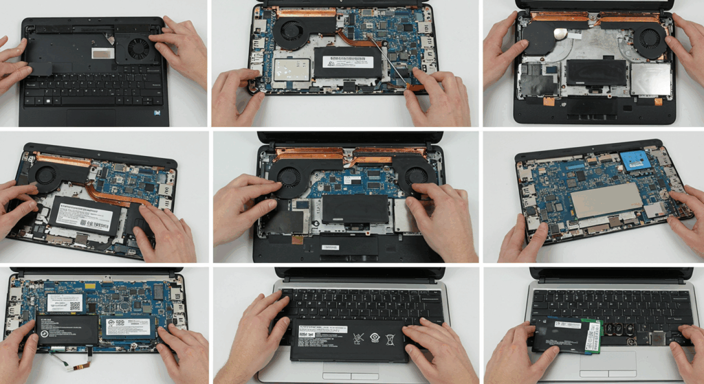 Laptop Hardware-Reparaturen