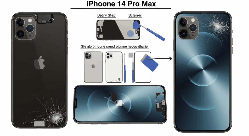 iPhone 14 Pro Max beschädigt? So wird sie wieder wie neu!