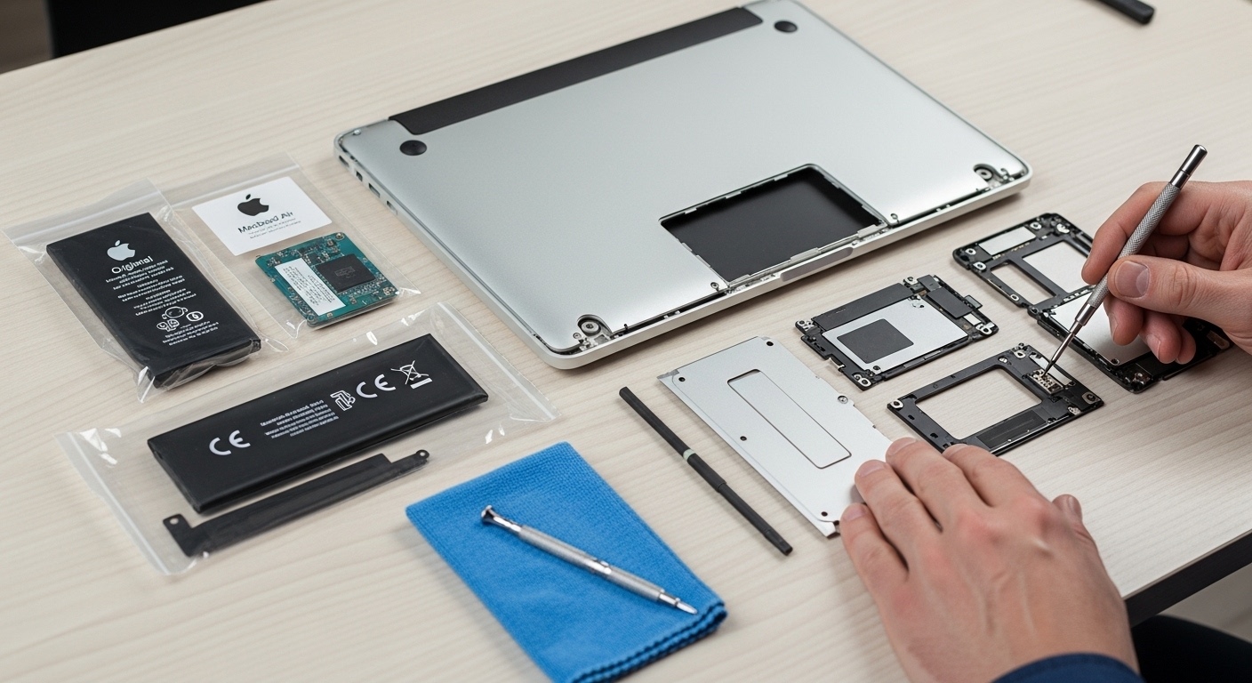 Nur Originalteile und erfahrene Techniker für Ihr MacBook Air