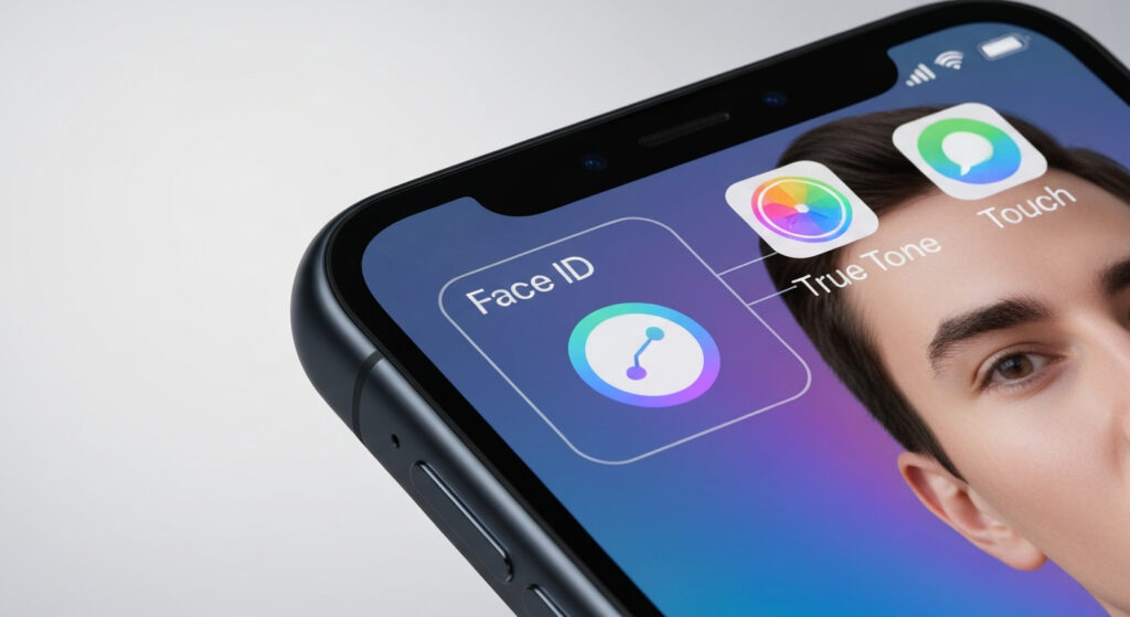 Funktionssicherheit: Face ID, True Tone & Touch