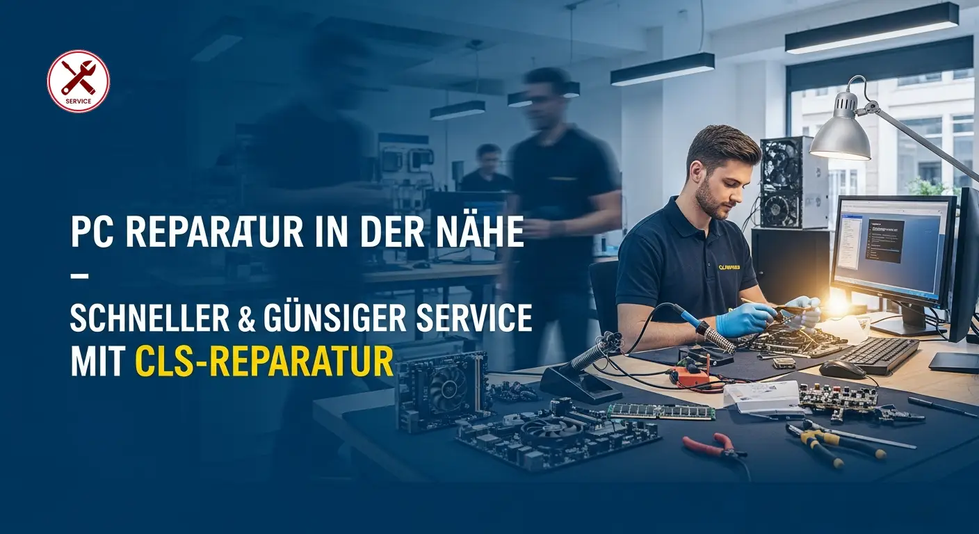 PC Reparatur in der Nähe mit CLS Reparatur