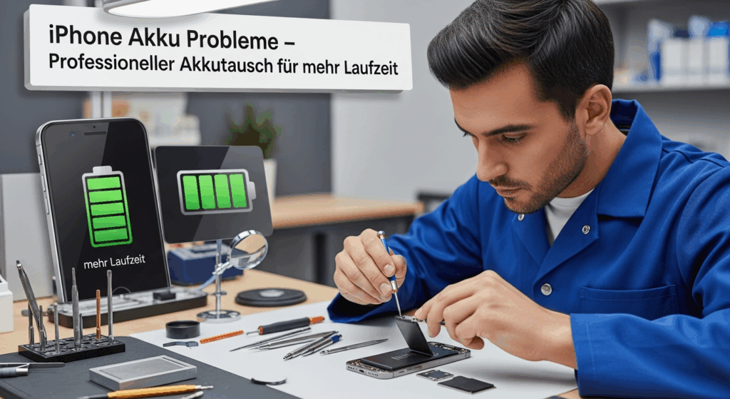 iPhone Akku Probleme – Professioneller Akkutausch für mehr Laufzeit