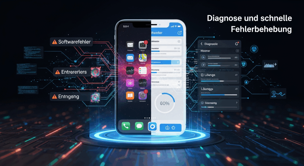 iPhone Softwarefehler – Diagnose und schnelle Fehlerbehebung